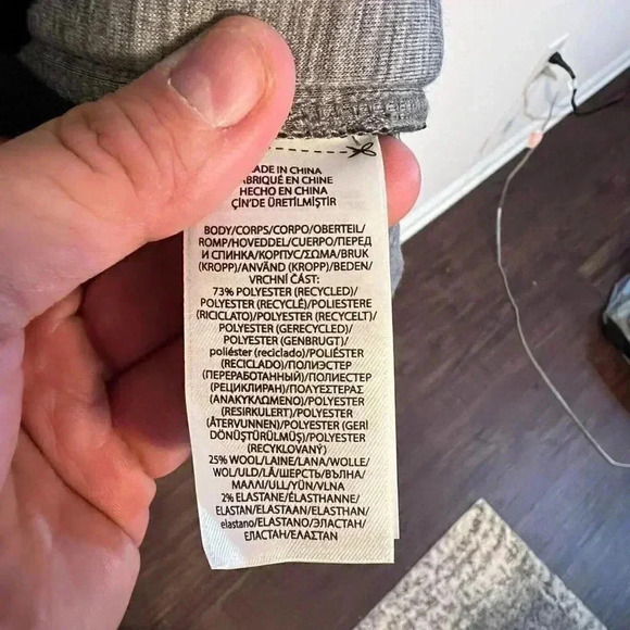 Polo Ralph Lauren RLX 1/4 Zip Oversized Pullover Fleece Funnel Neck Medium - Picture 7 of 10